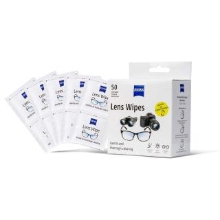 【ZEISS 蔡司】專業光學清潔拭鏡紙50片/盒(鏡片清潔)