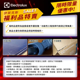 【Electrolux 伊萊克斯】限時限量福利品 極適家居 500 全淨涼風清淨機(EP51-45DGA/EP51-44WTA)