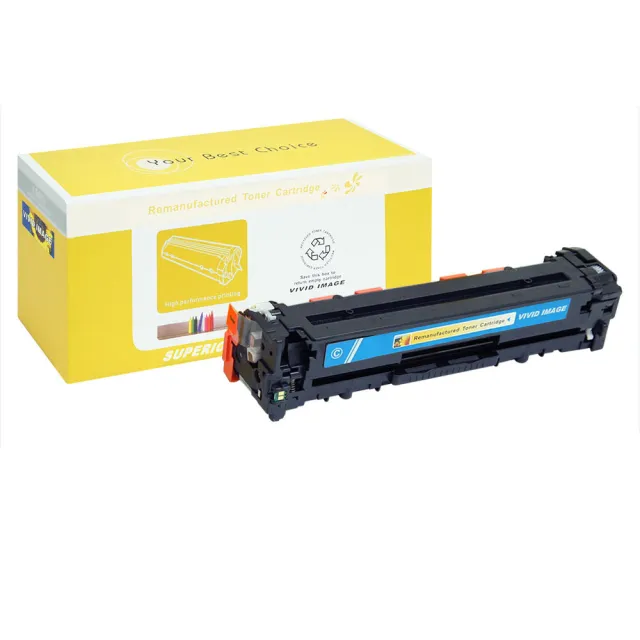 【向日葵】for HP CF211A 131A 藍色環保碳粉匣(適用M251nw/M276nw)