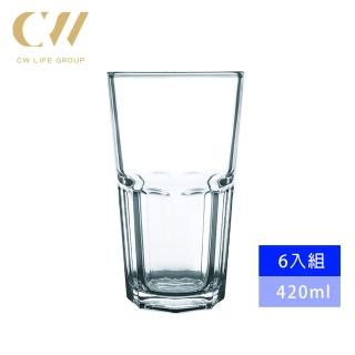 【CW LIFEGROUP 可營生活選物】泰國LUCKY 威士忌杯/水杯/6入組(威士忌杯/水杯/調酒杯/飲料杯/果汁杯)