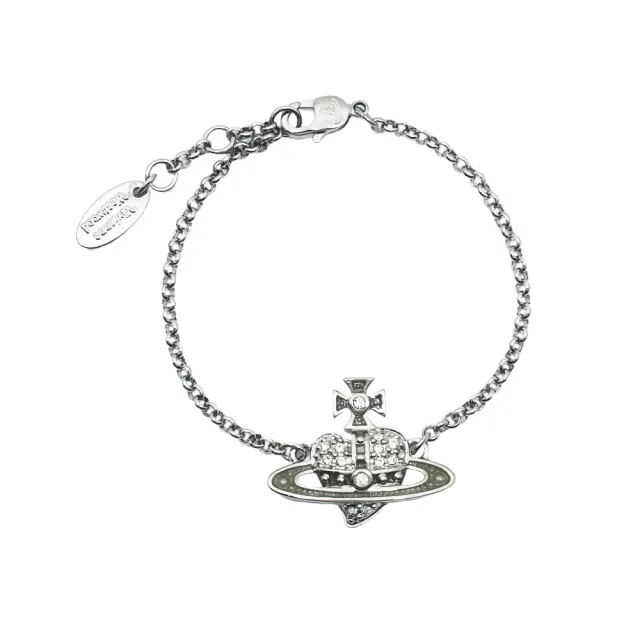 【Vivienne Westwood】母親節 送禮 經典閃耀水晶行星土星 項鍊/耳環/手鍊(多款可選)