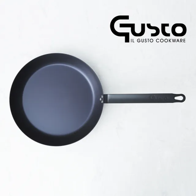 【GUSTO】藍鋼平底鍋30cm(GUSTO2.0)