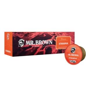 【MR.BROWN 伯朗】衣索比亞義式咖啡膠囊(10入/盒)