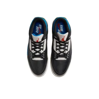 【NIKE 耐吉】Air Jordan 3 Retro Rare Air 黑藍 稀有Air 麂皮 休閒 男鞋 IB8967-004