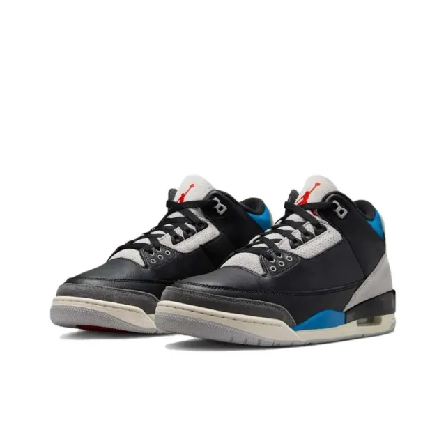 【NIKE 耐吉】Air Jordan 3 Retro Rare Air 黑藍 稀有Air 麂皮 休閒 男鞋 IB8967-004