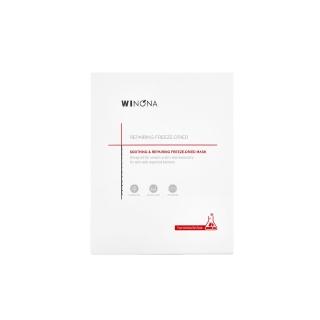 【WINONA 薇諾娜】舒緩修護凍幹面膜+溶媒液 6片裝