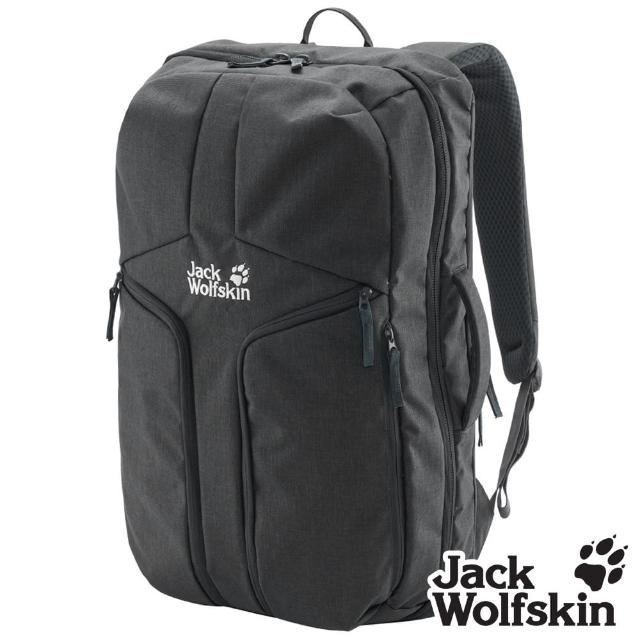 Jack wolfskin 飛狼 Urban Cabin-2tone 35L 商務出差電腦包 大容量後背包 黑