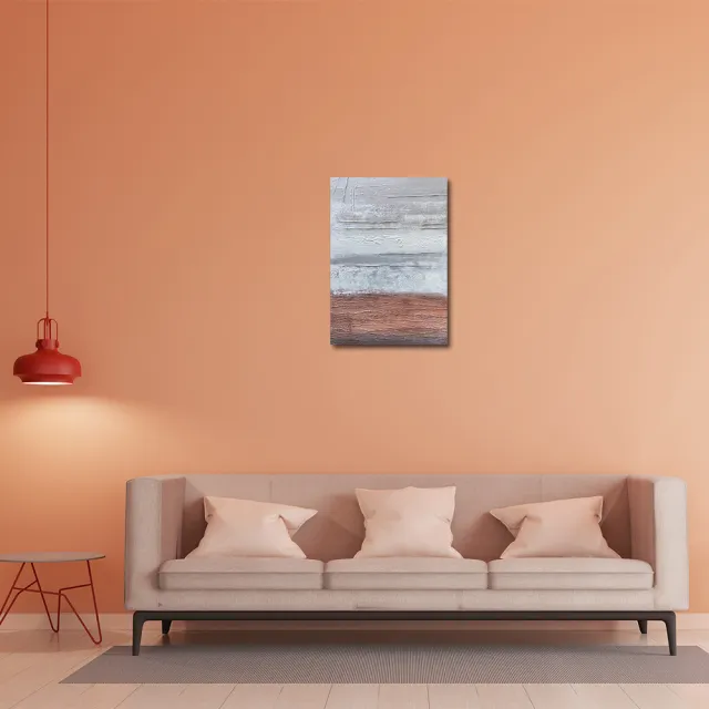 【御畫房】當代國家級展覽畫家 抽象系列手繪油畫70×100cm(DB-174)