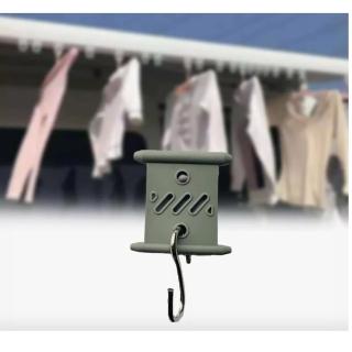 【May Shop】RRV AWNING HOOK露營車邊帳矽膠掛鉤戶外曬衣鉤晾衣雙孔掛鉤(5件一組)