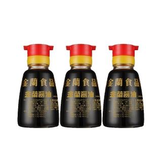【金蘭食品】桌上瓶醬油148ml x3入