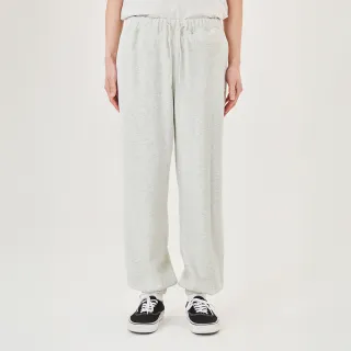 【Mark Gonzales官方旗艦】男女同款 小天使布章縮口長褲-燕麥色