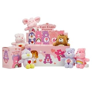 【Grace Gift】Care Bears & Cousins 粉嫩毛絨玩偶吊飾鑰匙圈(一中盒)