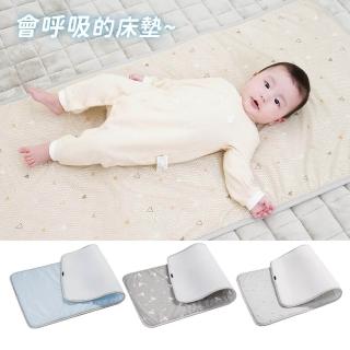【GIO Pillow】中床 60×120cm 超透氣排汗嬰兒床墊 M號 送收納袋(透氣床墊 可水洗床墊 午睡墊 幼稚園睡墊)