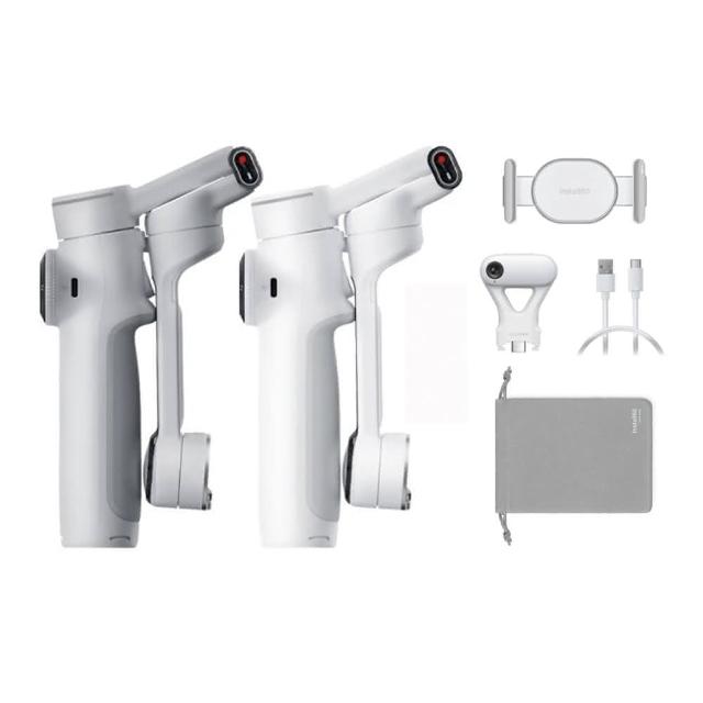 【Insta360】Flow 2 PRO 磁吸手機三軸穩定器 AI 追蹤模組套裝(原廠公司貨)
