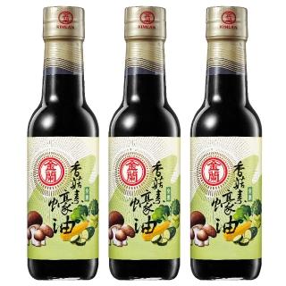 【金蘭食品】香菇素蠔油295ml x3入(全素/香菇/蠔油/油膏)