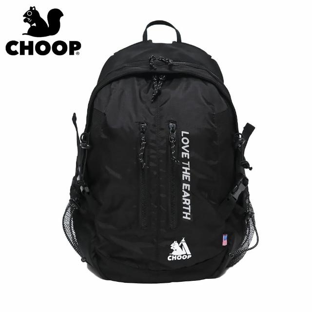 【CHOOP】319城市綠境後背包(黑色)