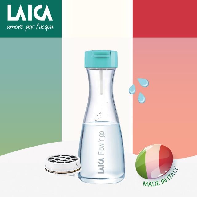 【LAICA 萊卡】1.0輕巧便攜型濾水瓶(1壺1芯)