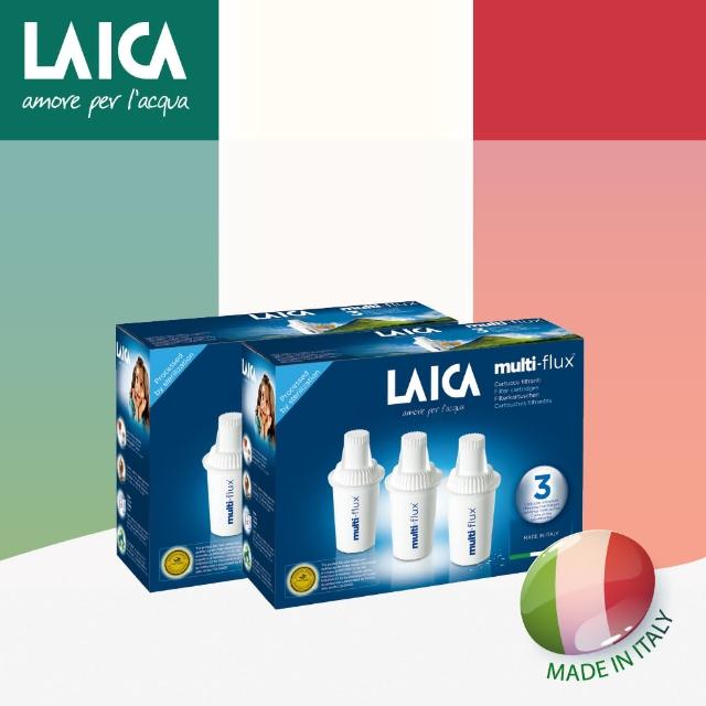 【LAICA 萊卡】長效8周經典單流濾芯(義大利原裝進口 6入/盒)
