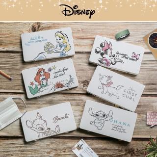 【收納王妃】Disney迪士尼 文具收納盒 萬用收納盒 臺灣製造 正版授權(尺寸:18.4x10.4x1.5cm)
