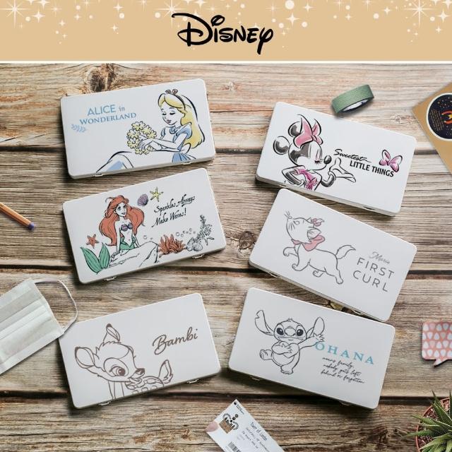 【收納王妃】Disney迪士尼 文具收納盒 萬用收納盒 台灣製造 正版授權(尺寸:18.4x10.4x1.5cm)