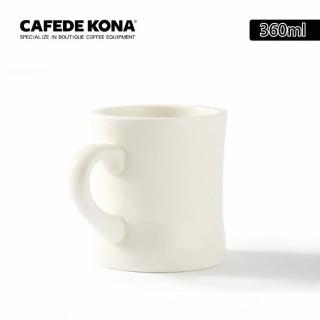 【CAFEDE KONA】陶瓷咖啡杯-360ml(日式馬克杯)