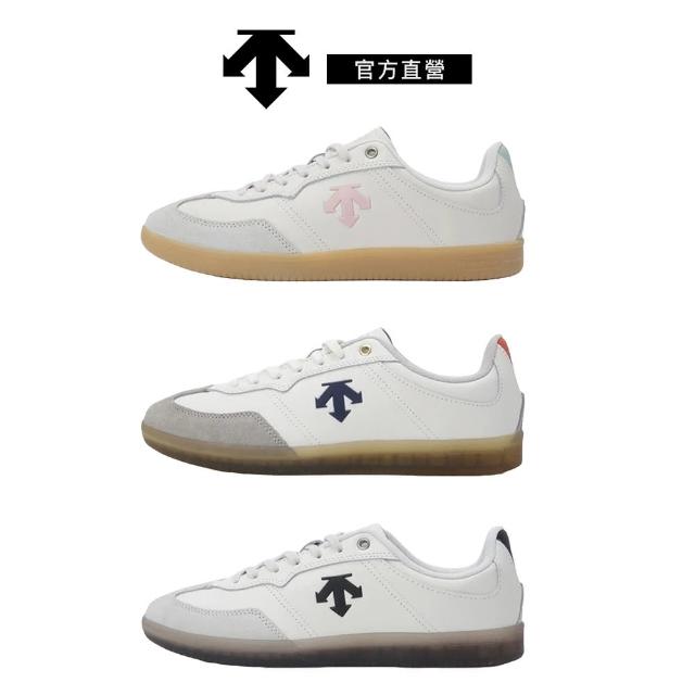 【DESCENTE】EDGE COURT VINTAGE 男士 運動休閒鞋。加碼於贈送獨家限量『復古鞋帶組』(黑米/橘米/粉米)