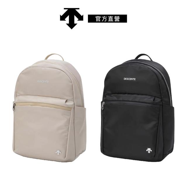 【DESCENTE】WOMENS DAILY BACKPACK 10L 女士 休閒後背包(米色/黑色)
