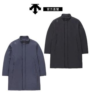【DESCENTE】迪桑特 DUALIS 男士 羽絨外套 鋪棉外套(黑色/藍色)