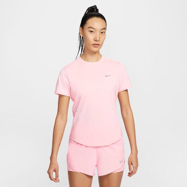 【NIKE 耐吉】AS W NK SWIFT DF SS TOP 粉色 短T 短袖 跑步 女(HM96996-070)