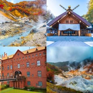 【吉航旅遊】精緻假期-北海道三大蟹吃到飽富良野四季彩登別地獄谷尼克斯海洋公園洞爺湖花火節五日-長榮航空