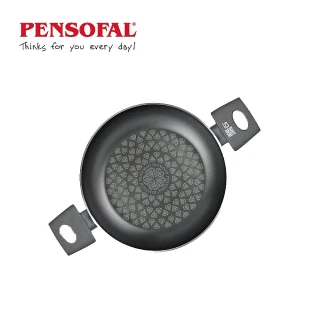 【Pensofal 潘師傅】IQ智能聯結系列 28cm 鑽石雙耳炒鍋 PEN7408