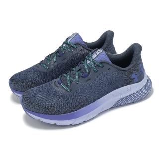 【UNDER ARMOUR】慢跑鞋 HOVR Turbulence 2 女鞋 紫 黑 針織 緩衝 支撐 運動鞋 UA(3026525103)