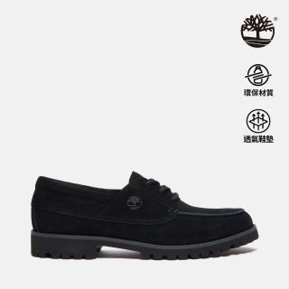【Timberland官方旗艦】男款黑色休閒帆船鞋(A6BT2EK4)