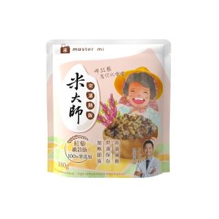【米大師】常溫熟飯紅藜纖穀飯*1袋(180g/袋)