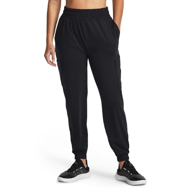 【UNDER ARMOUR】UA官方直營 女 Meridian Cargo Jogger長褲_1382524-001(黑色)