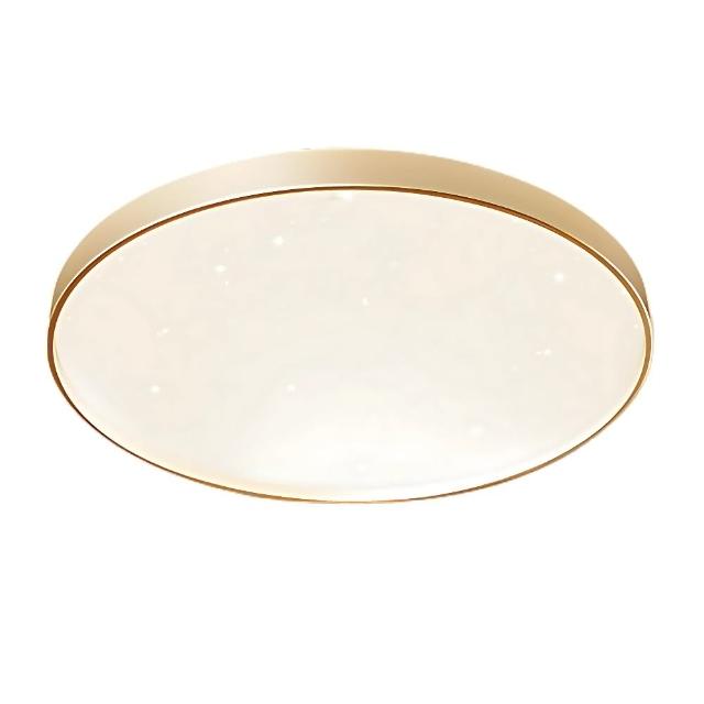 【光之饗宴】LED 40W 宇宙/金框吸頂燈(三色光)