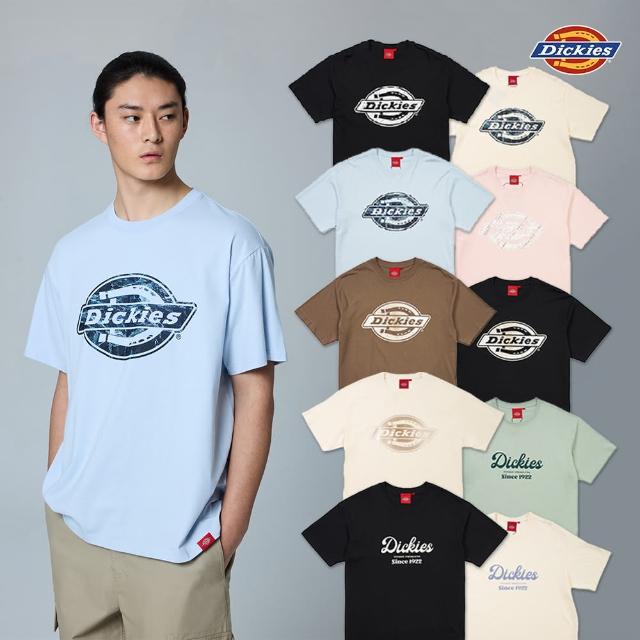 【Dickies】男女款純棉胸前LOGO印花短袖T恤(多款任選)