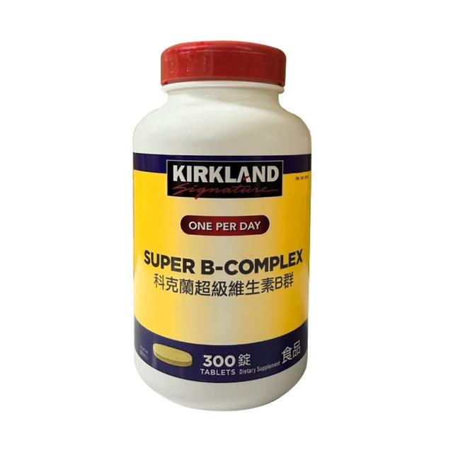 【Kirkland Signature 科克蘭】綜合維生素B群(300錠/瓶)