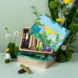 【青鳥旅行】蒲光漫舞-16入真巧蛋捲禮盒｜黑巧蛋捲、茶香真巧、咖啡歐蕾(送禮推薦 端午 母親節禮物)