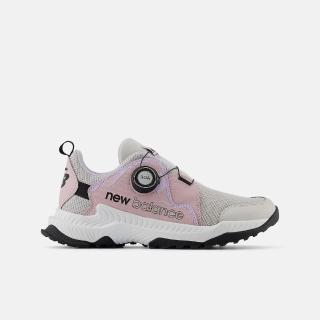 【NEW BALANCE】NB 運動鞋 童鞋 中童 兒童 旋鈕 灰粉 GTBTRGP1-W楦