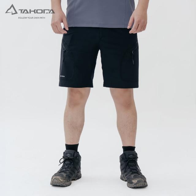 【TAKODA】Zuya 輕量防潑登山短褲 男款 三色(防潑水機能彈性短褲)