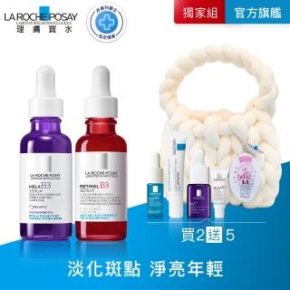 【理膚寶水】momo獨家★Esther Bunny聯名亮白緊緻美肌禮盒組(MELA B3淡斑淨亮精華+A醇緊緻抗痕精華)