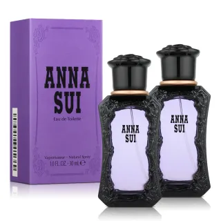 【ANNA SUI 安娜蘇】紫色安娜蘇女性淡香水30mlX2入(平行輸入)