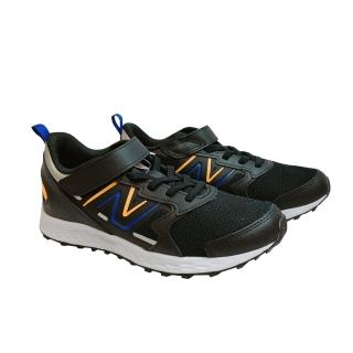 【NEW BALANCE】NB 運動鞋 童鞋 中童 兒童 魔鬼氈 黑 YT650BH1-W楦