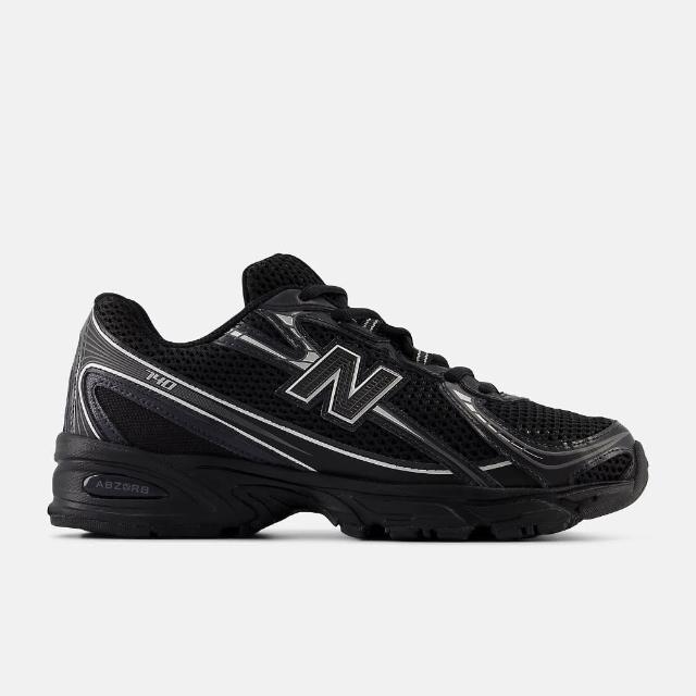 【NEW BALANCE】NB 休閒鞋 男鞋 女鞋 運動鞋 復古鞋 黑銀 U740BM2-D楦