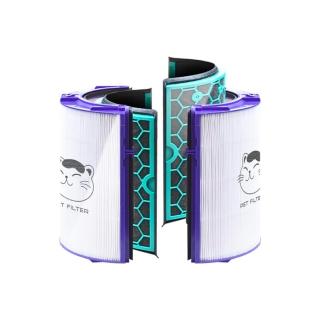 【Have Green Days 綠綠好日】適戴森Dyson TP04/DP04/HP04/HP05/TP05 抗敏HEPA濾芯 1入組(清淨機濾網)