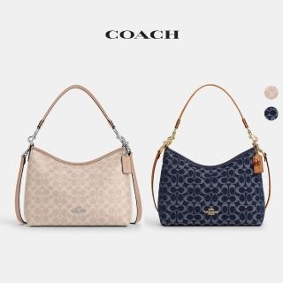 【COACH】蔻馳官方直營 LAUREL單肩包 斜揹包 經典LOGO 老花 馬車圖案-多色可選(CR148/CV975/CY702/CAK91)
