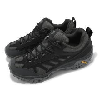 【MERRELL】戶外鞋 Moab 2 Mesa Luxe ECO SE 1TRL 男鞋 黑 登山 越野 黃金大底(ML007209)