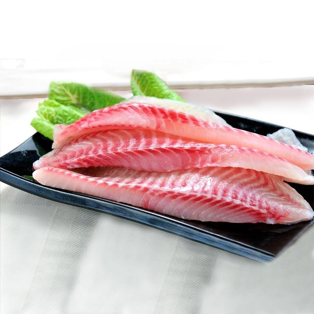 【鮮綠生活】嚴選極鮮鯛魚片 共5包(400g±10%/包  5片/包)