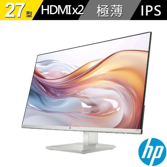【HP 惠普】S5 527sh 27型 IPS FHD 100Hz 美型螢幕(HDMI/VGA)
